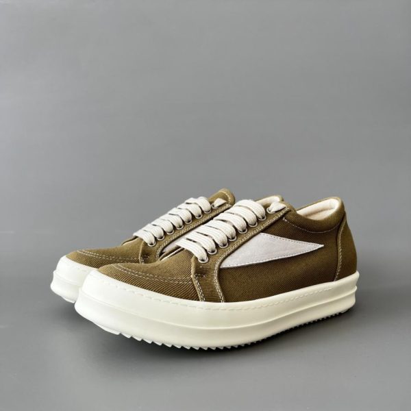 repliche,replica,perfette,siti di,affidabili,migliori siti,dove comprare,1:1,scarpe da ginnastica Rick Owens DRKSHDW Twill Low-Top Vans (CJULN)