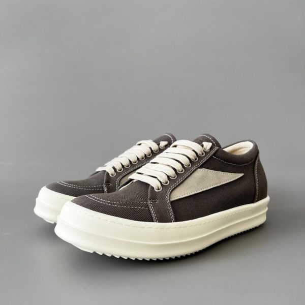 repliche,replica,perfette,siti di,affidabili,migliori siti,dove comprare,1:1,scarpe da ginnastica Rick Owens DRKSHDW Twill Low-Top Vans (Y2GUG)
