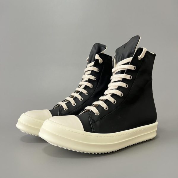 repliche,replica,perfette,siti di,affidabili,migliori siti,dove comprare,1:1,scarpe da ginnastica RickOwens DRKSHDW High-Top Nero Nylon Composito (35F2W)