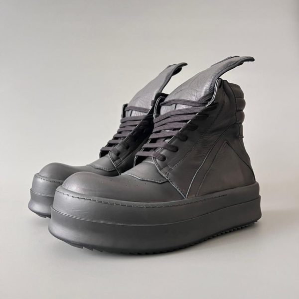 repliche,replica,perfette,siti di,affidabili,migliori siti,dove comprare,1:1,scarpe da ginnastica Rick Owens platform triangolo invertito nero (OHI11)