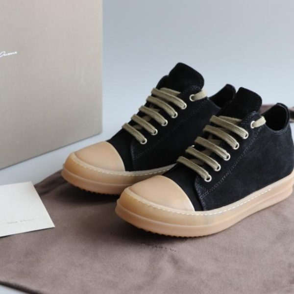 repliche,replica,perfette,siti di,affidabili,migliori siti,dove comprare,1:1,scarpe da ginnastica RickOwens Low-Top Apricot-Sole (KJ2Y3)