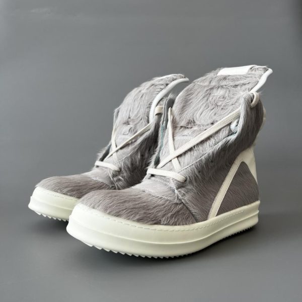 repliche,replica,perfette,siti di,affidabili,migliori siti,dove comprare,1:1,scarpe da ginnastica Rick Owens Grey Triangle Horsehair (97UJ8)