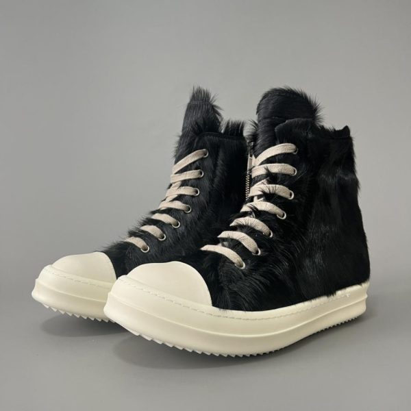 repliche,replica,perfette,siti di,affidabili,migliori siti,dove comprare,1:1,scarpe da ginnastica Trecce alte in crine di cavallo di RickOwens (2GJIA)