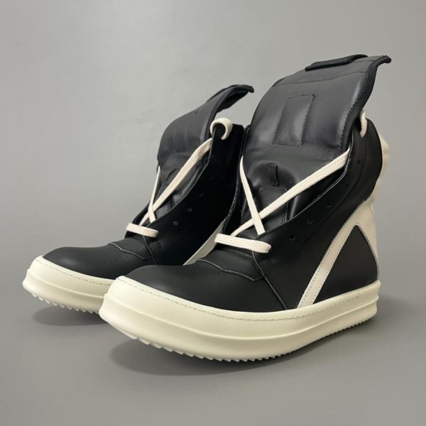 repliche,replica,perfette,siti di,affidabili,migliori siti,dove comprare,1:1,scarpe da ginnastica Triangolo invertito bianco e nero di Rick Owens (GT2RE)