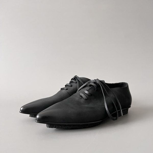 repliche,replica,perfette,siti di,affidabili,migliori siti,dove comprare,1:1,scarpe da ginnastica Scarpe casual a punta in pelle UMA WANG, nere (12CXD)