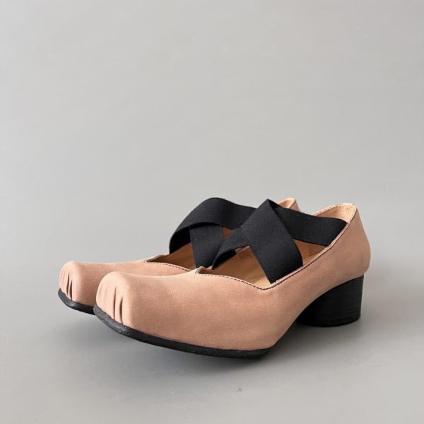 repliche,replica,perfette,siti di,affidabili,migliori siti,dove comprare,1:1,scarpe da ginnastica Ballerine UMA WANG con punta quadrata, rosa nude (QU4ZR)