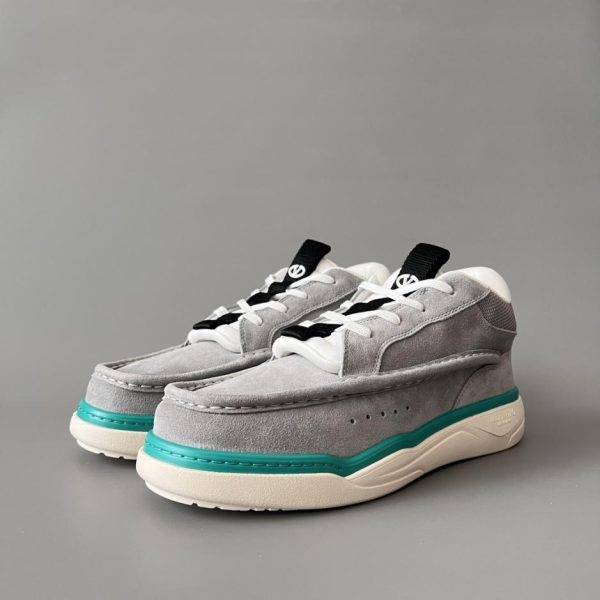 Scarpe casual basse con punta arrotondata e lacci Valentino da uomo (VH2B9)