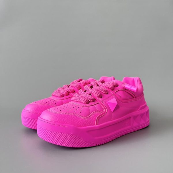 repliche,replica,perfette,siti di,affidabili,migliori siti,dove comprare,1:1,scarpe da ginnastica Sneakers Valentino con punta tonda e lacci, stile unisex (26388)