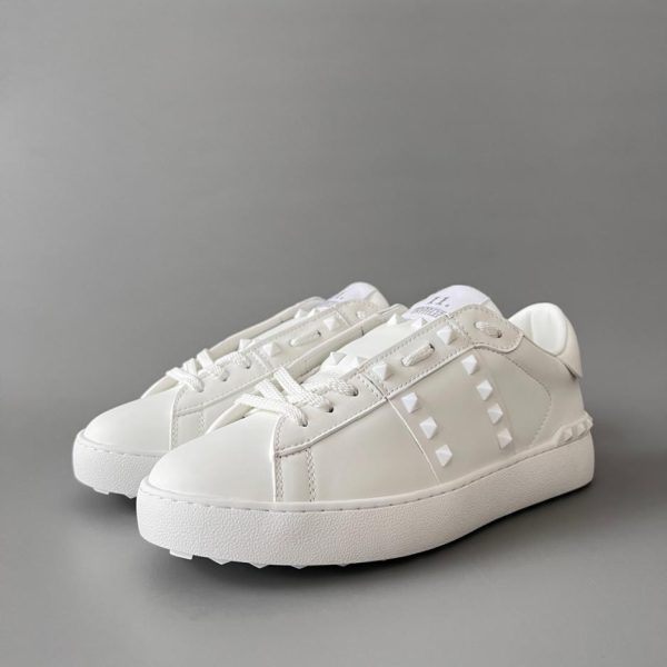 repliche,replica,perfette,siti di,affidabili,migliori siti,dove comprare,1:1,scarpe da ginnastica Valentino Rockstud Untitled Studded Sneakers casual con punta tonda e lacci, unisex (HLV16)