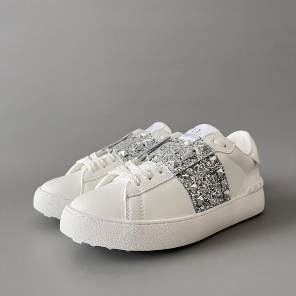 repliche,replica,perfette,siti di,affidabili,migliori siti,dove comprare,1:1,scarpe da ginnastica Valentino Rockstud Untitled Studded Sneakers Casual con Punta Rotonda e Lacci (UEETA)