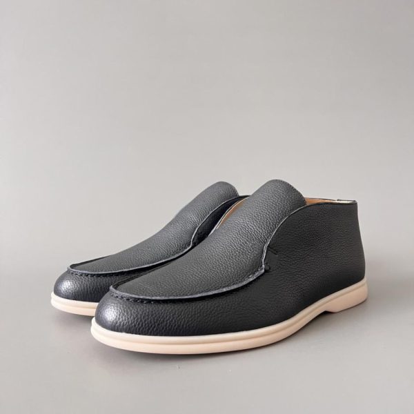 repliche,replica,perfette,siti di,affidabili,migliori siti,dove comprare,1:1,scarpe da ginnastica Loro Piana Open Walk – Maniche a punta tonda in pelle, da uomo, blu navy (XJF9H)