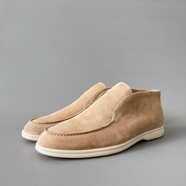 repliche,replica,perfette,siti di,affidabili,migliori siti,dove comprare,1:1,scarpe da ginnastica Loro Piana Open Walk Suede Round Toe Sleeves da uomo (8I0U9)