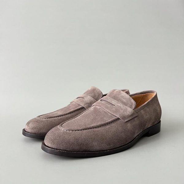 repliche,replica,perfette,siti di,affidabili,migliori siti,dove comprare,1:1,scarpe da ginnastica Mocassini slip-on da uomo Loro Piana Sergio in pelle di vitello con punta tonda (CL77B)