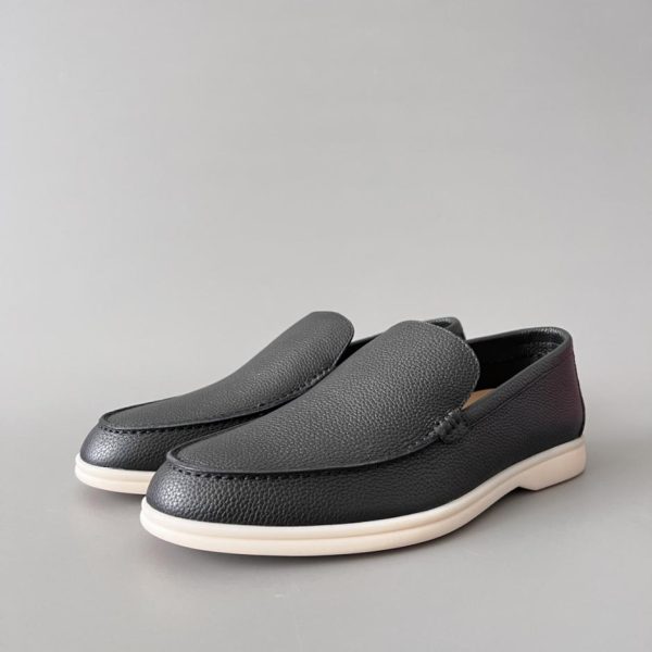 repliche,replica,perfette,siti di,affidabili,migliori siti,dove comprare,1:1,scarpe da ginnastica Mocassini slip-on bassi con punta tonda Loro Piana da uomo (LVUNX)