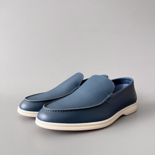 repliche,replica,perfette,siti di,affidabili,migliori siti,dove comprare,1:1,scarpe da ginnastica Mocassini slip-on bassi con punta tonda Loro Piana da uomo (Q4591)