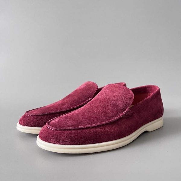 repliche,replica,perfette,siti di,affidabili,migliori siti,dove comprare,1:1,scarpe da ginnastica Mocassini slip-on bassi con punta tonda Loro Piana da uomo (6AFIB)