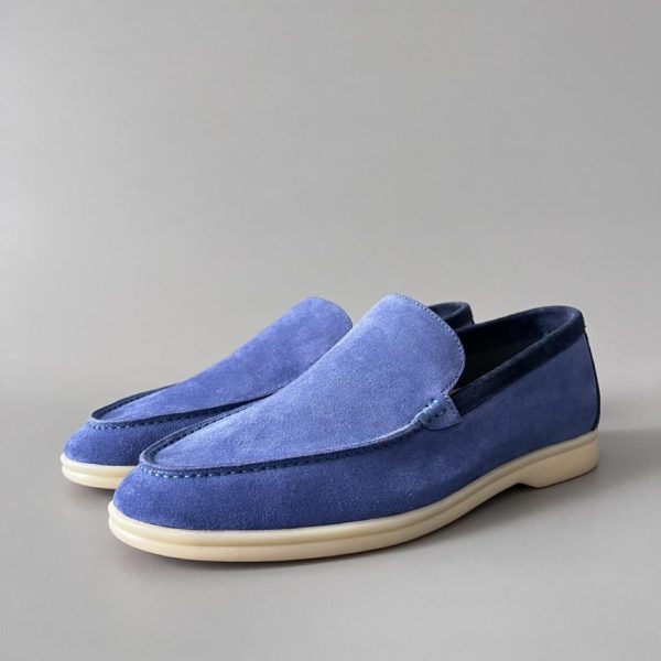 repliche,replica,perfette,siti di,affidabili,migliori siti,dove comprare,1:1,scarpe da ginnastica Mocassini slip-on bassi con punta tonda Loro Piana da uomo (6BJW2)