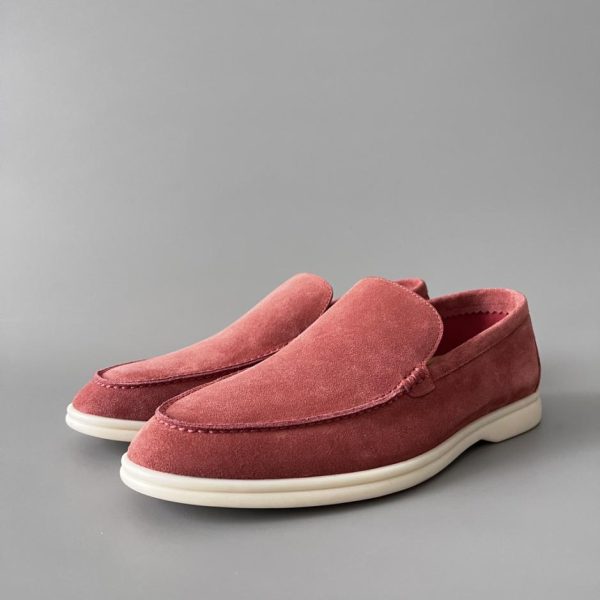 repliche,replica,perfette,siti di,affidabili,migliori siti,dove comprare,1:1,scarpe da ginnastica Mocassini slip-on bassi con punta tonda Loro Piana da uomo (85MES)