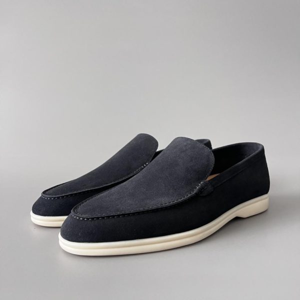 repliche,replica,perfette,siti di,affidabili,migliori siti,dove comprare,1:1,scarpe da ginnastica Mocassini slip-on bassi con punta tonda Loro Piana da uomo (AX404)