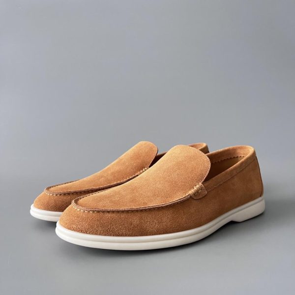 repliche,replica,perfette,siti di,affidabili,migliori siti,dove comprare,1:1,scarpe da ginnastica Mocassini slip-on bassi con punta tonda Loro Piana da uomo (IU119)