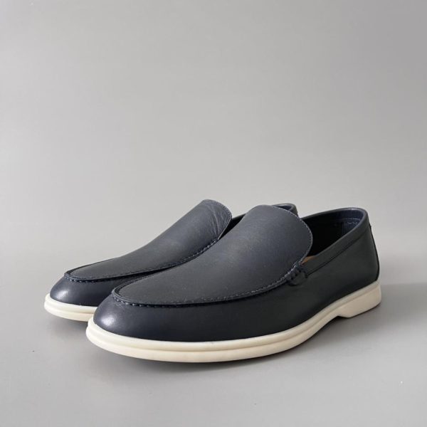 Mocassini slip-on bassi con punta tonda Loro Piana da uomo (JNZ3N)