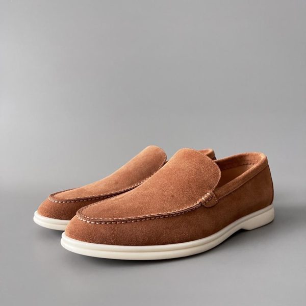 repliche,replica,perfette,siti di,affidabili,migliori siti,dove comprare,1:1,scarpe da ginnastica Mocassini slip-on bassi con punta tonda Loro Piana da uomo (KF8UL)