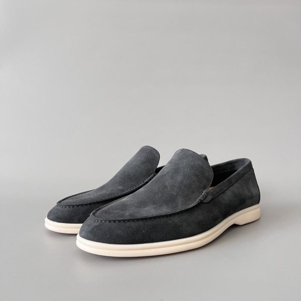 repliche,replica,perfette,siti di,affidabili,migliori siti,dove comprare,1:1,scarpe da ginnastica Mocassini slip-on bassi con punta tonda Loro Piana da uomo (TJQGR)