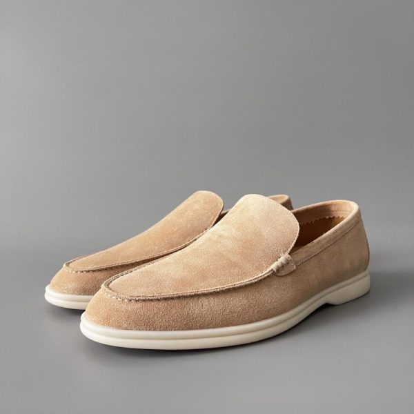 repliche,replica,perfette,siti di,affidabili,migliori siti,dove comprare,1:1,scarpe da ginnastica Mocassini slip-on bassi con punta tonda Loro Piana da uomo (YUF7E)
