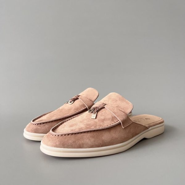 repliche,replica,perfette,siti di,affidabili,migliori siti,dove comprare,1:1,scarpe da ginnastica Loro Piana Round Toe Low-Trail Cheek Pop in marrone chiaro (V3C61)