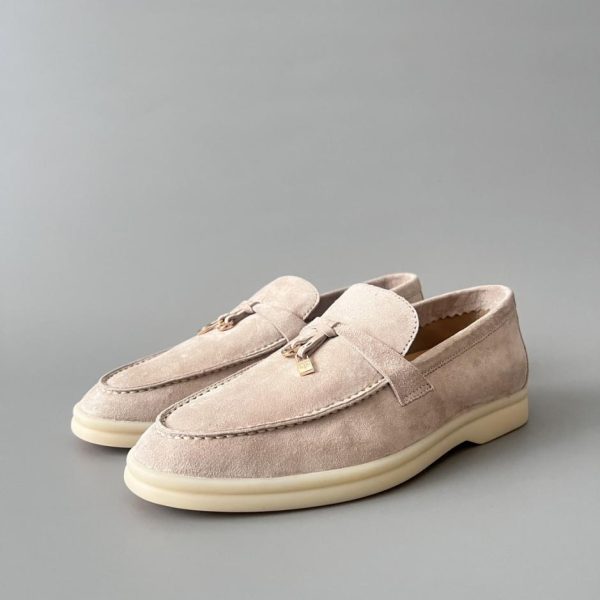 repliche,replica,perfette,siti di,affidabili,migliori siti,dove comprare,1:1,scarpe da ginnastica Mocassini da donna Loro Piana con punta tonda e tacco basso (FZMRR)