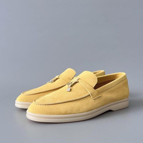 Mocassini da donna Loro Piana con punta tonda e slip-on bassi (GEAK0)