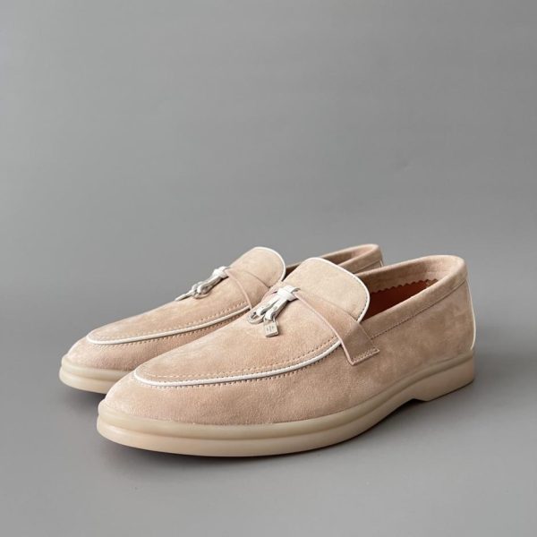 repliche,replica,perfette,siti di,affidabili,migliori siti,dove comprare,1:1,scarpe da ginnastica Mocassini da donna Loro Piana con punta tonda e tacco basso (V3TY6)