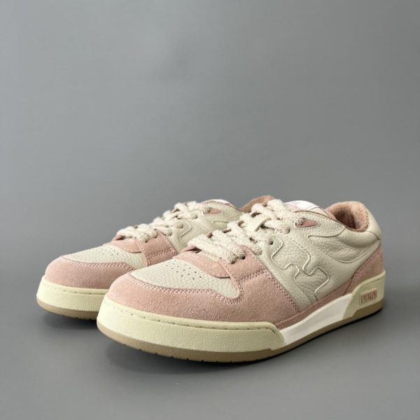 repliche,replica,perfette,siti di,affidabili,migliori siti,dove comprare,1:1,scarpe da ginnastica Sneakers FENDI Match Retro Patchwork, rosa, da donna (YOM14)