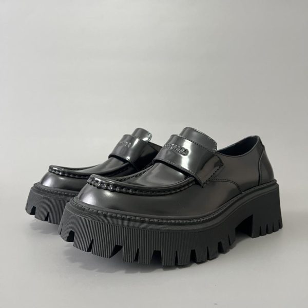 repliche,replica,perfette,siti di,affidabili,migliori siti,dove comprare,1:1,scarpe da ginnastica Mocassini Balenciaga Tractor con punta tonda (S6S4E)