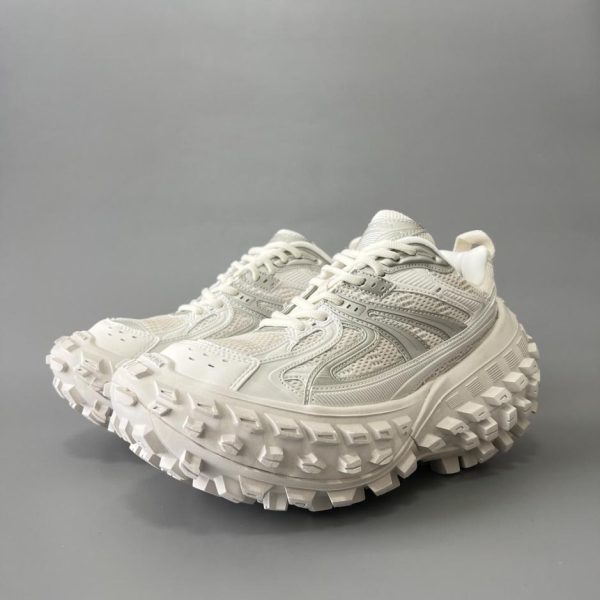 repliche,replica,perfette,siti di,affidabili,migliori siti,dove comprare,1:1,scarpe da ginnastica Sneakers Balenciaga Defender argentate con stampa di pneumatici, stile unisex (4HOCL)