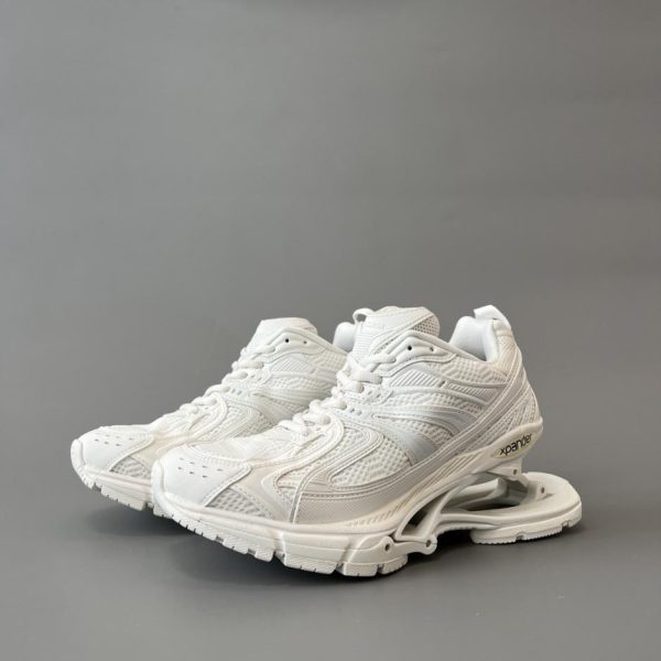 repliche,replica,perfette,siti di,affidabili,migliori siti,dove comprare,1:1,scarpe da ginnastica Scarpe sportive casual basse antiscivolo con lacci in rete e nylon Balenciaga X-Pander, bianche (8KFCZ)