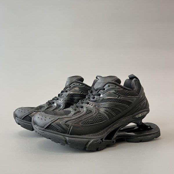 repliche,replica,perfette,siti di,affidabili,migliori siti,dove comprare,1:1,scarpe da ginnastica Scarpe sportive casual basse antiscivolo con lacci in rete e nylon Balenciaga X-Pander, nere (AEIMM)
