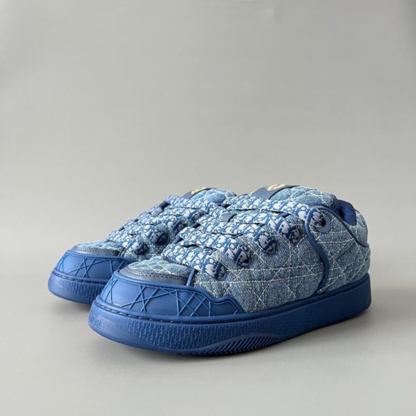 repliche,replica,perfette,siti di,affidabili,migliori siti,dove comprare,1:1,scarpe da ginnastica Mocassini/scarpe da skate ERL x DIOR B9S, texture Kumo satinata, comode sneakers basse ed eleganti, da uomo, blu (FJUYY).