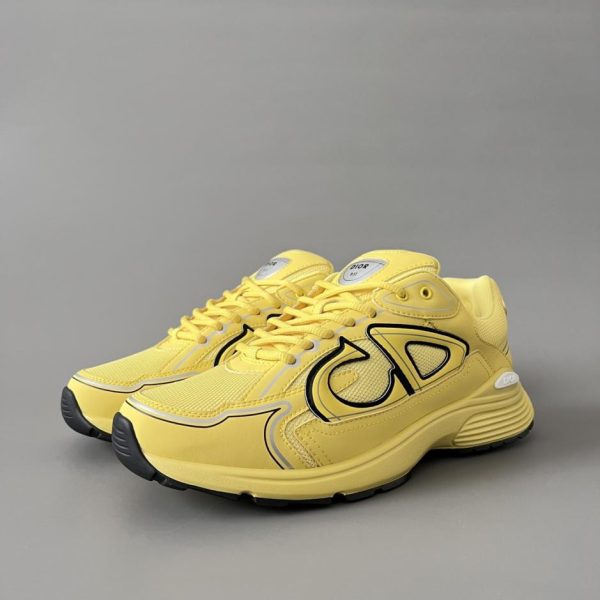 repliche,replica,perfette,siti di,affidabili,migliori siti,dove comprare,1:1,scarpe da ginnastica Scarpe sportive casual basse DIOR B30, gialle, stile coppia (XDMNA)