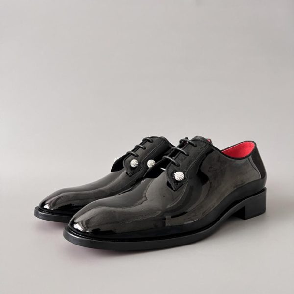 repliche,replica,perfette,siti di,affidabili,migliori siti,dove comprare,1:1,scarpe da ginnastica Scarpe casual in pelle da uomo Christian Louboutin Greggo, nere (JIC7S)
