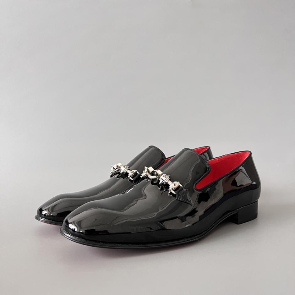 repliche,replica,perfette,siti di,affidabili,migliori siti,dove comprare,1:1,scarpe da ginnastica Mocassini da uomo Christian Louboutin in pelle di vacchetta, neri, con punta tonda e comodo design slip-on. (DMN7H) repliche,replica,perfette,siti di,affidabili,migliori siti,dove comprare,1:1,scarpe da ginnastica Mocassini da uomo Christian Louboutin in pelle di vacchetta, neri, con punta tonda e comodo design slip-on. (DMN7H)