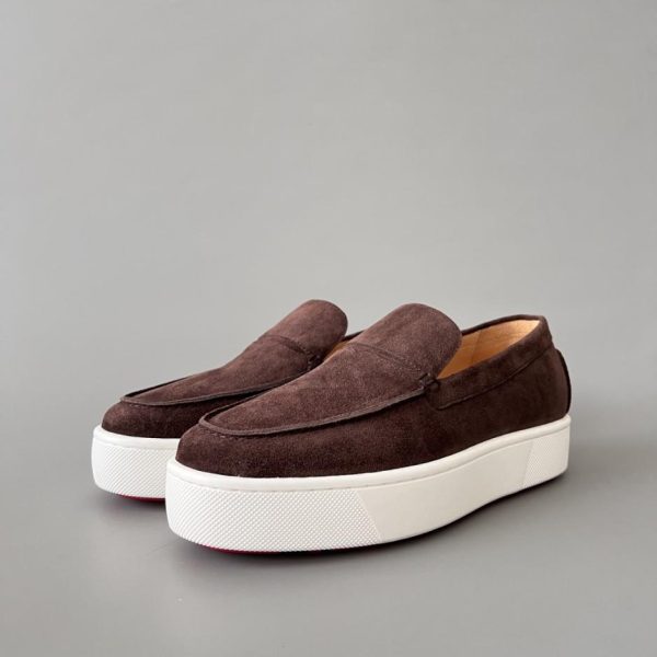 repliche,replica,perfette,siti di,affidabili,migliori siti,dove comprare,1:1,scarpe da ginnastica Christian Louboutin Louis Junior Spikes Slip-on basse (FV4AK)