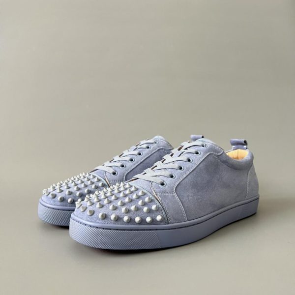 repliche,replica,perfette,siti di,affidabili,migliori siti,dove comprare,1:1,scarpe da ginnastica Sneakers basse Christian Louboutin Louis Junior Spikes (W7M18)