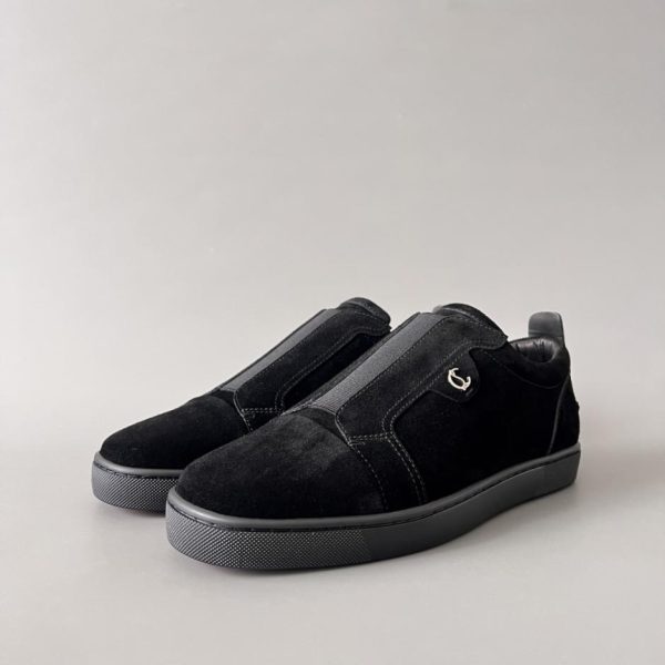 Sneakers basse Christian Louboutin Louis Junior Spikes, nere (YJWRN)