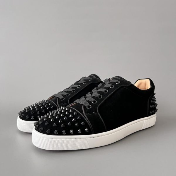 Sneakers basse Christian Louboutin Louis Junior Spikes, nere (UKFFU)
