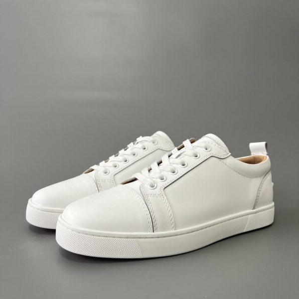 repliche,replica,perfette,siti di,affidabili,migliori siti,dove comprare,1:1,scarpe da ginnastica Sneakers basse Christian Louboutin Louis Junior, bianche (3RFS7)