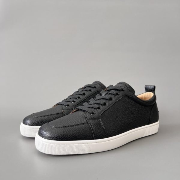 repliche,replica,perfette,siti di,affidabili,migliori siti,dove comprare,1:1,scarpe da ginnastica Christian Louboutin Louis Junior Sneakers basse, nere (IEONH)