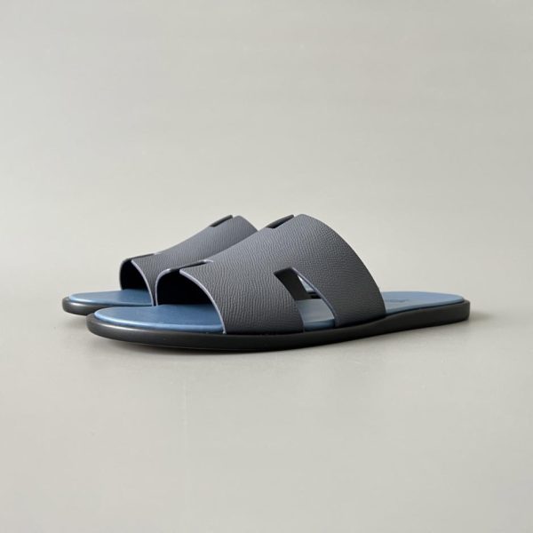repliche,replica,perfette,siti di,affidabili,migliori siti,dove comprare,1:1,scarpe da ginnastica Sandali piatti slip-on HERMES Izmir, da uomo, blu (YUHWE)