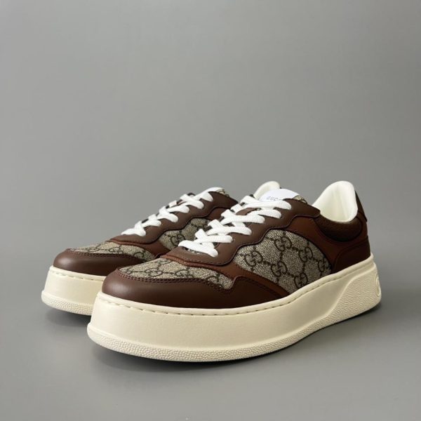 repliche,replica,perfette,siti di,affidabili,migliori siti,dove comprare,1:1,scarpe da ginnastica Scarpe Gucci Chunky BGG Brown Biscuit (SGB7C) – Stile coppia