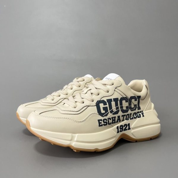 repliche,replica,perfette,siti di,affidabili,migliori siti,dove comprare,1:1,scarpe da ginnastica Collezione Gucci Rhyton. 25 scarpe chunky stampate, stile unisex di qualità (2T48W)